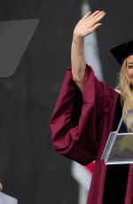 HILARY DUFF Delivers Northeastern University