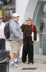 HILARY DUFF Out and About in Studio City 04/12/2026