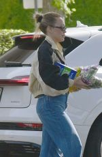 HILARY DUFF Running Errands Out in Los Angeles 04/16/2026