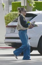 HILARY DUFF Running Errands Out in Los Angeles 04/16/2026