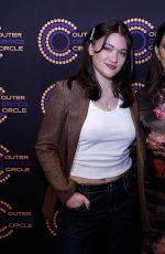 ISA BRIONES at 76th Annual Outer Critics Circle Award Nominations Announcement in New York City 04/21/2026