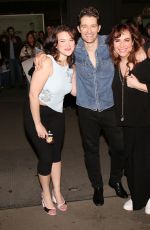 ISA BRIONES Greets Just in Time Fans Outside Circle in the Square Theatre in New York City 04/03/2026