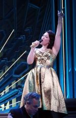 ISA BRIONES Performs at Her Opening Night in Broadway