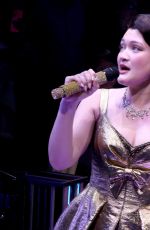 ISA BRIONES Performs at Her Opening Night in Broadway