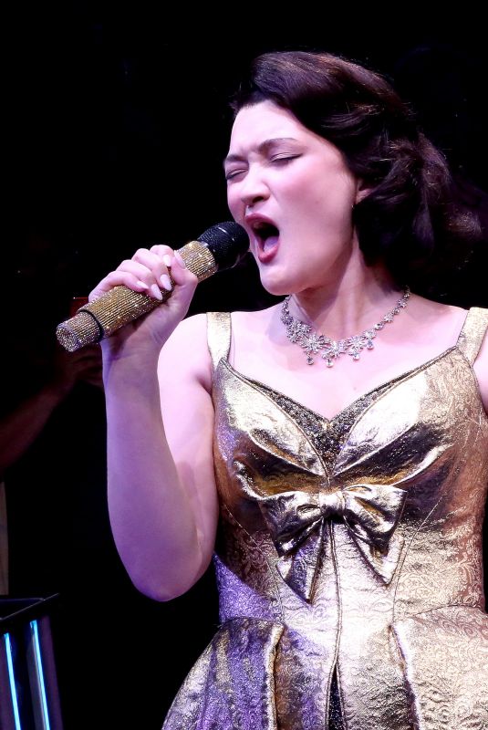 ISA BRIONES Performs at Her Opening Night in Broadway