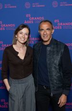 ISABELLE ITHURBURU at Les Grands Ages by Nikos Aliagas Exhibition at Trocadero Musee de l