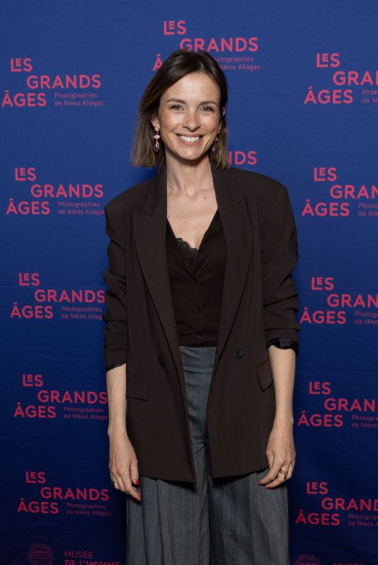 ISABELLE ITHURBURU at Les Grands Ages by Nikos Aliagas Exhibition at Trocadero Musee de l