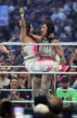 IYO SKY at WrestleMania 42 at Allegiant Stadium in Las Vegas 04/19/2026
