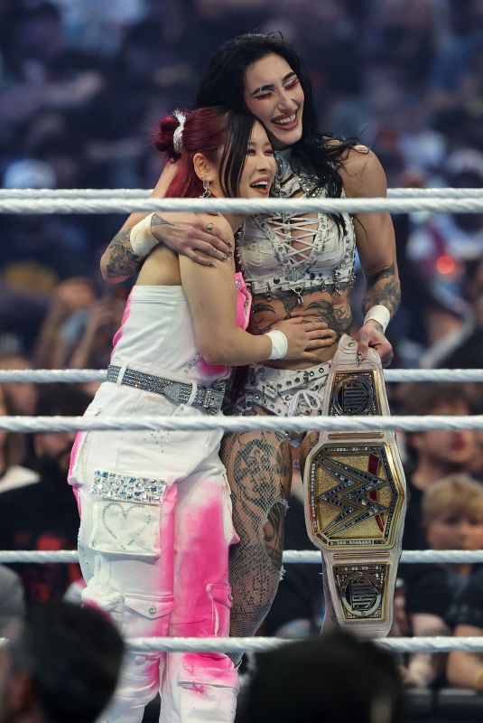 IYO SKY at WrestleMania 42 at Allegiant Stadium in Las Vegas 04/19/2026