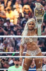 JADE CARGILL at WrestleMania 42 at Allegiant Stadium in Las Vegas 04/19/2026