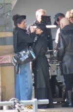 JENNA ORTEGA Filming Scenes for Season 3 of Wednesday in Paris 04/20/2026
