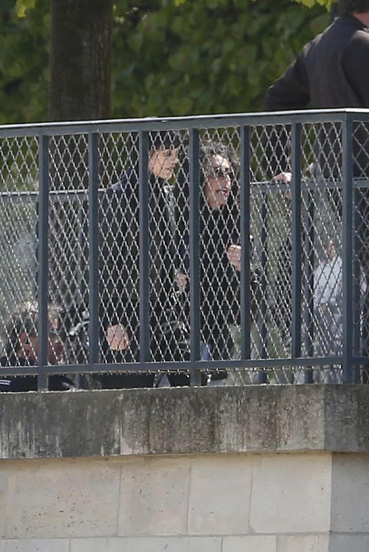 JENNA ORTEGA Filming Season 3 of Wednesday in Paris 04/23/2026