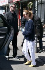 JENNIFER LAWRENCE and Cooke Maroney at a Lunch Date at Nakamura in New York City 04/11/2026