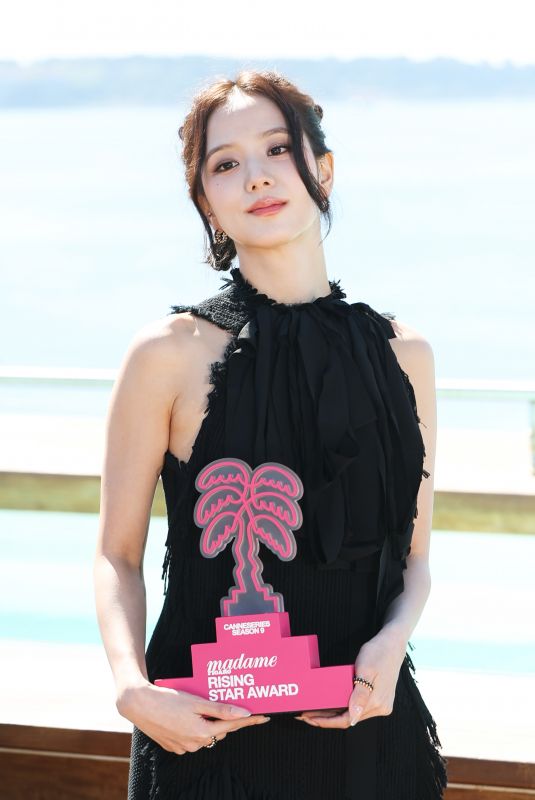 JISOO at a Photocall at 9th Canneseries International Festival 04/24/2026