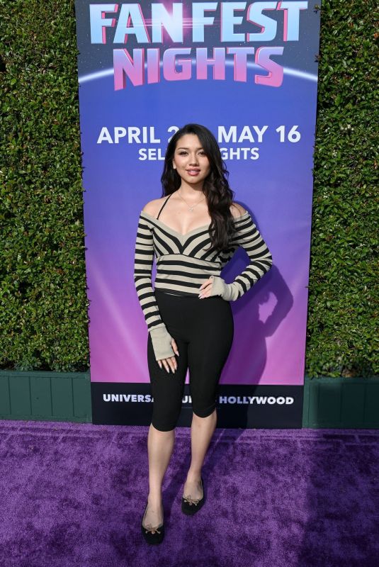 JULIA GARCIA at Opening Night Celebration for Universal Fan Fest Nights in Universal City 04/23/2026
