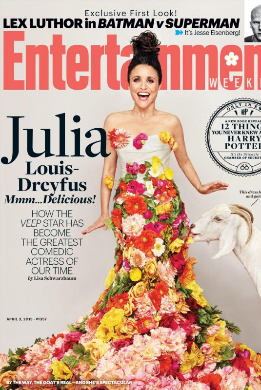 JULIA LOUIS-DREYFUS in Entertainment Weekly, 2014-2015