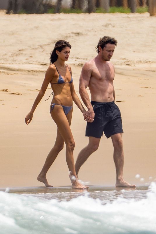 KAIA GERBER in Bikini with Lewis Pullman on Vacation in Cabo San Lucas 04/18/2026