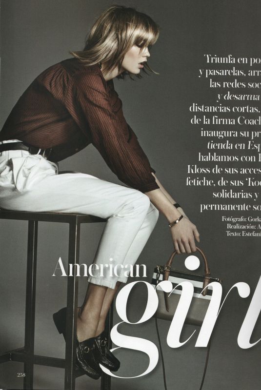 KARLIE KLOSS in Vogue Spain, March 2014