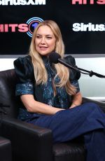 KATE HUDSON at SiriusXM
