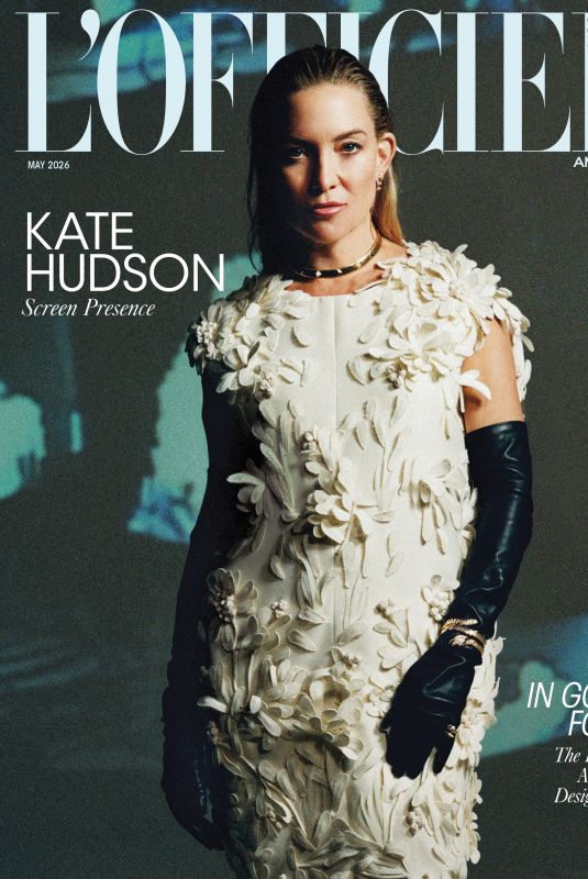 KATE HUDSON for L’Officiel, May 2026