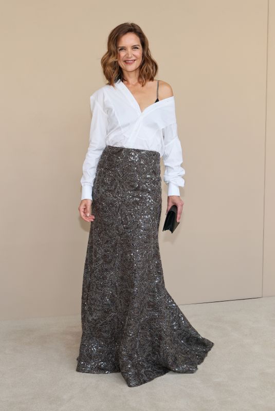 KATIE HOLMES at Brunello: The Gracious Visionary Premiere in New York City 04/14/2026