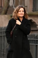 KATIE HOLMES Out with a Friend in Brooklyn, New York 04/07/2026