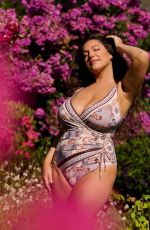 KELLY BROOK Modelling Her Swimwear Collection for Next, April 2026