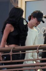 KENDALL and KYLIE JENNER and Timothee Chalamet at Sushi Park in West Hollywood 04/07/2026