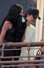 KENDALL and KYLIE JENNER and Timothee Chalamet at Sushi Park in West Hollywood 04/07/2026