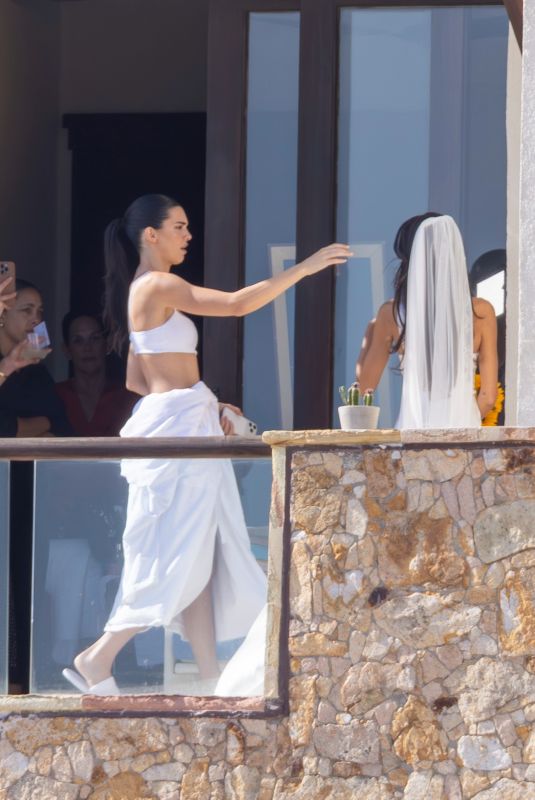 KENDALL JENNER at Wedding of Her Friend Hannah Logan in Cabo San Lucas 03/28/2026