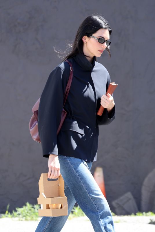 KENDALL JENNER Leaves a Business Meeting in Beverly Hills 04/01/2026