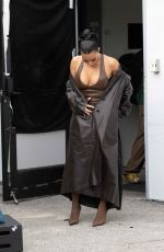 KIM KARDASHIAN at a Morning Photoshoot in Los Angeles 04/06/2026