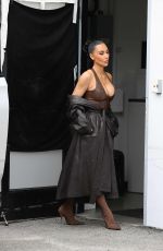 KIM KARDASHIAN at a Morning Photoshoot in Los Angeles 04/06/2026
