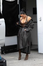 KIM KARDASHIAN at a Morning Photoshoot in Los Angeles 04/06/2026