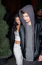 KYLIE JENNER and Timothee Chalamet Leaves 4 Charles Prime Rib in New York City 04/28/2026