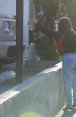 KYLIE JENNER Arrives at Manpuku Japanese BBQ Restaurant in Los Angeles 04/21/2026