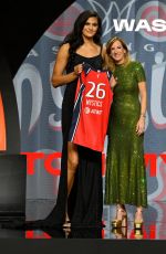LAUREN BETTS Selected by Washington Mystics at 2026 WNBA Draft in New York City 04/13/2026