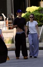 LENI KLUM Ou for Coffee with Aris Rachevsky at Leora in Beverly Hills 04/06/2026