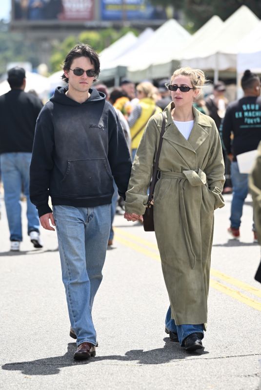 LILI REINHART and Jack Martin Out at a Farmers Market in Los Angeles 04/26/2026