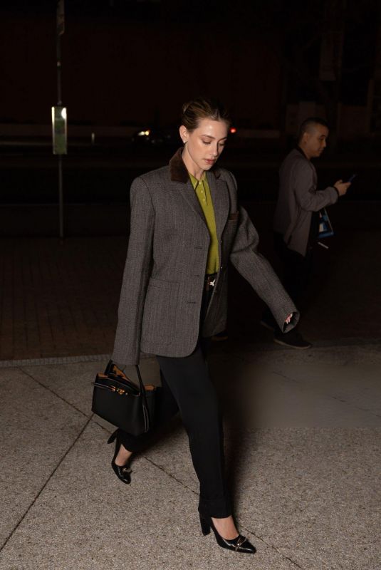 LILI REINHART Arrives at Hal & Harper Screening at Film Independent Theater in Los Angeles 04/20/2026.