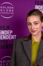 LILI REINHART at Hal & Harper Screening at Film Independent Theater in Los Angeles 04/20/2026
