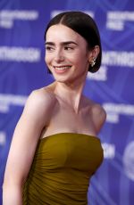 LILY COLLINS at 12th Breakthrough Prize in Santa Monica 04/18/2026