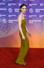 LILY COLLINS at 12th Breakthrough Prize in Santa Monica 04/18/2026