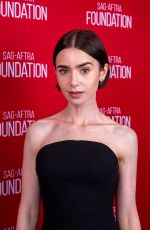 LILY COLLINS at SAG-AFTRA Foundation Conversations Emily in Paris Event in Los Angeles 04/11/2026