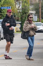 LILY COLLINS Out Shopping at Brentwood Country Mart in Los Angeles 04/13/2026