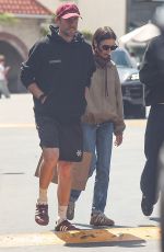 LILY COLLINS Out Shopping at Brentwood Country Mart in Los Angeles 04/13/2026