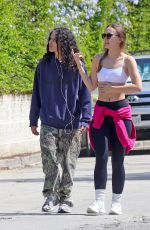LILY-ROSE DEPP and 070 SHAKE Out and About in Los Angeles 04/17/2026