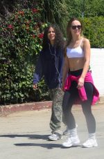 LILY-ROSE DEPP and 070 SHAKE Out and About in Los Angeles 04/17/2026