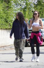 LILY-ROSE DEPP and 070 SHAKE Out and About in Los Angeles 04/17/2026