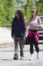 LILY-ROSE DEPP and 070 SHAKE Out and About in Los Angeles 04/17/2026